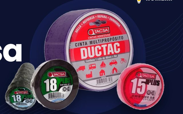 Cintas Tacsa: Ductac, 18 Plus y 15 Plus